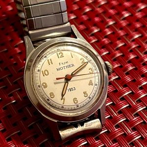 Vintage From Mother 1953 Wrist Watch